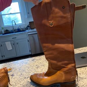 Never worn Sam Edleman riding boots! Beautiful caramel brown size 6 1/2
